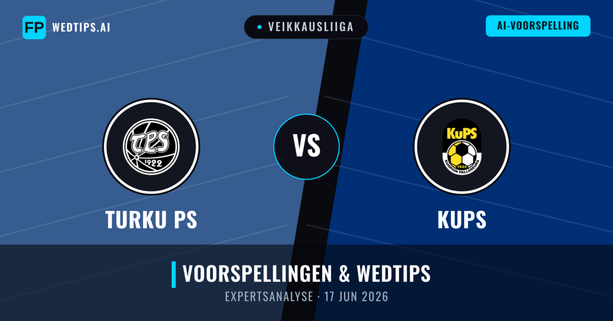 Turku PS vs KuPS — voorspelling en vooruitblik wedstrijd