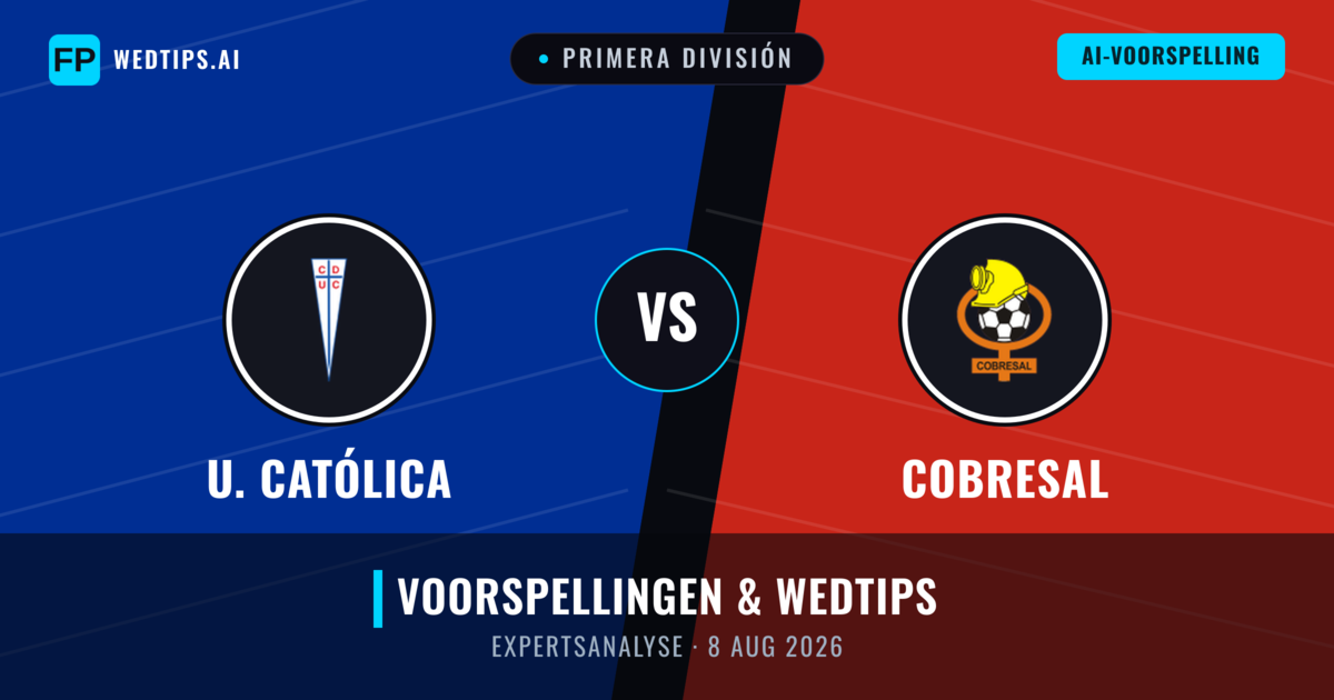 U. Católica vs Cobresal — voorspelling en vooruitblik wedstrijd