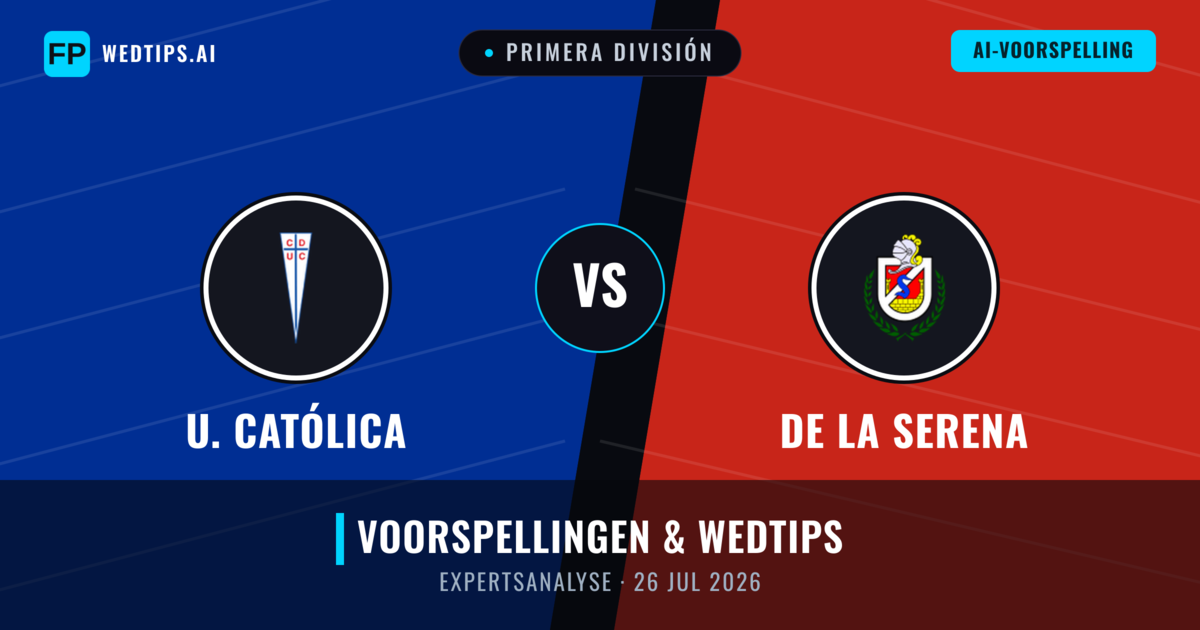 U. Católica vs De La Serena — voorspelling en vooruitblik wedstrijd