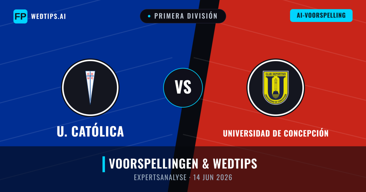 U. Católica vs Universidad de Concepción — voorspelling en vooruitblik wedstrijd