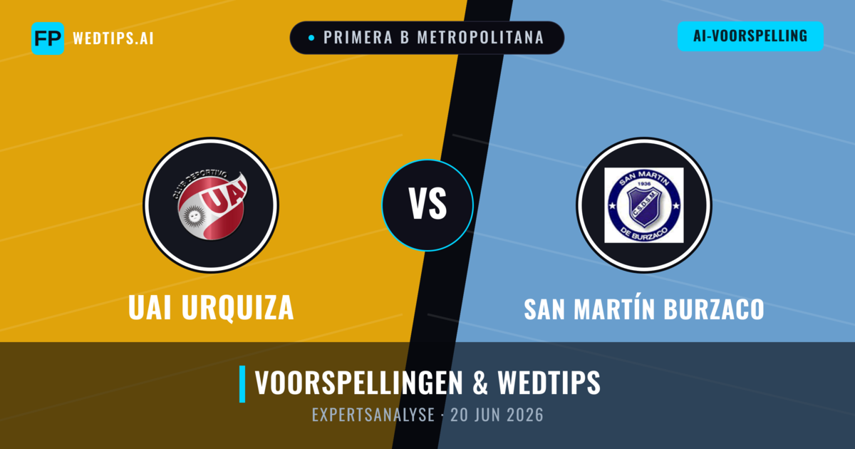 UAI Urquiza vs San Martín Burzaco — voorspelling en vooruitblik wedstrijd