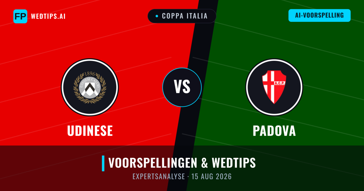 Udinese vs Padova — voorspelling en vooruitblik wedstrijd