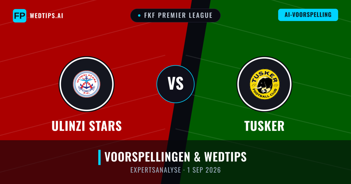 Ulinzi Stars vs Tusker — voorspelling en vooruitblik wedstrijd
