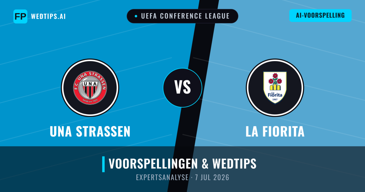 UNA Strassen vs La Fiorita — voorspelling en vooruitblik wedstrijd