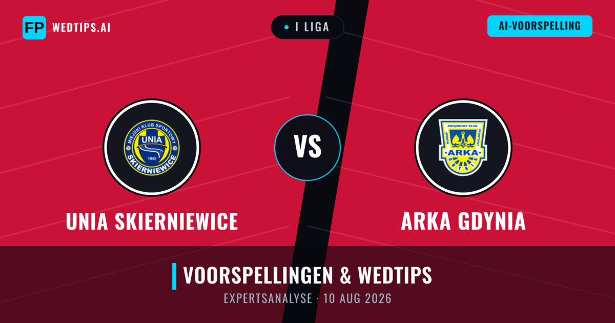 Unia Skierniewice vs Arka Gdynia — voorspelling en vooruitblik wedstrijd