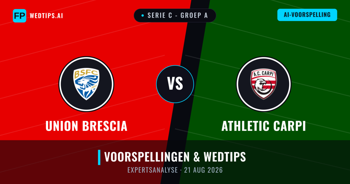 Union Brescia vs Athletic Carpi — voorspelling en vooruitblik wedstrijd