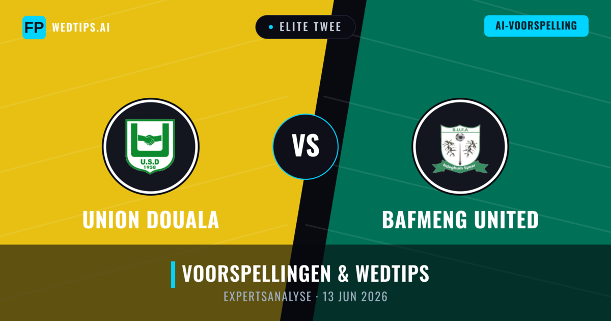 Union Douala vs Bafmeng United — voorspelling en vooruitblik wedstrijd