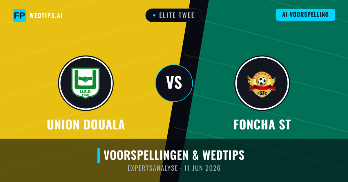 Union Douala vs Foncha ST — voorspelling en vooruitblik wedstrijd