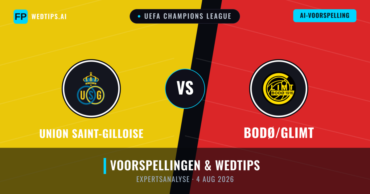 Union Saint-Gilloise vs Bodø/Glimt — voorspelling en vooruitblik wedstrijd