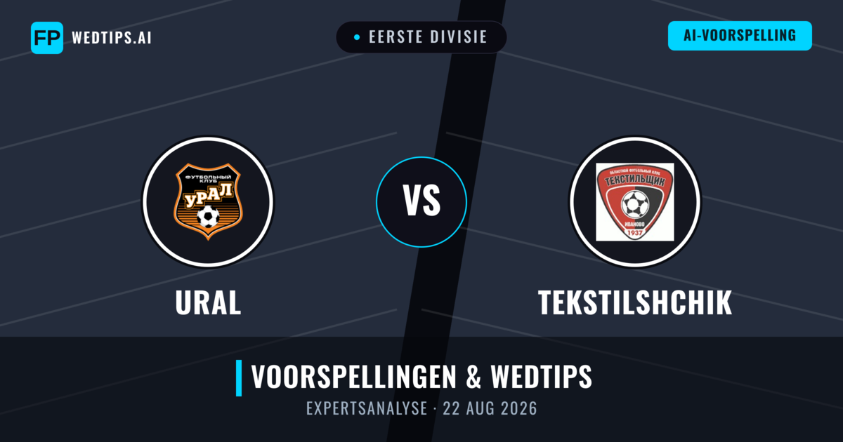 Ural vs Tekstilshchik — voorspelling en vooruitblik wedstrijd
