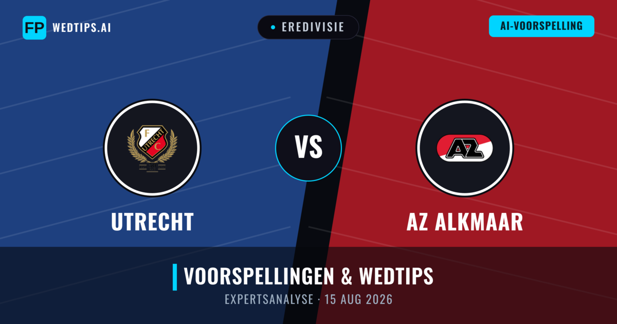 Utrecht vs AZ Alkmaar — voorspelling en vooruitblik wedstrijd