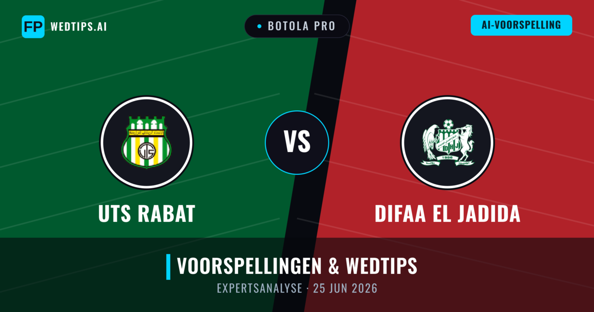 UTS Rabat vs Difaa El Jadida — voorspelling en vooruitblik wedstrijd