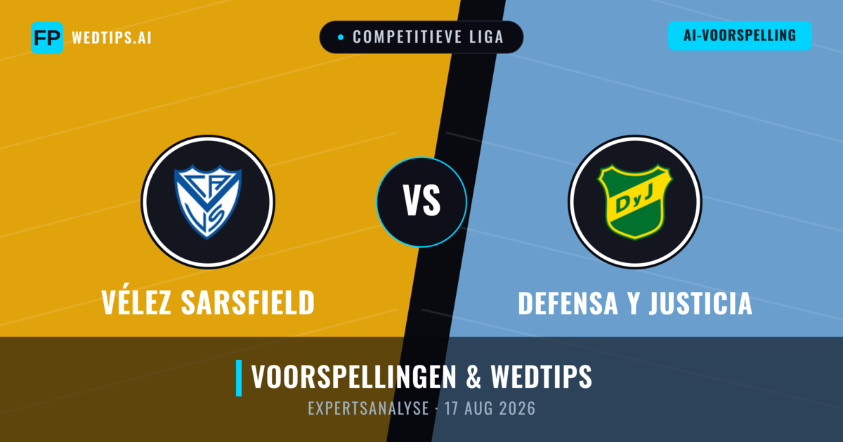 Vélez Sarsfield vs Defensa y Justicia — voorspelling en vooruitblik wedstrijd