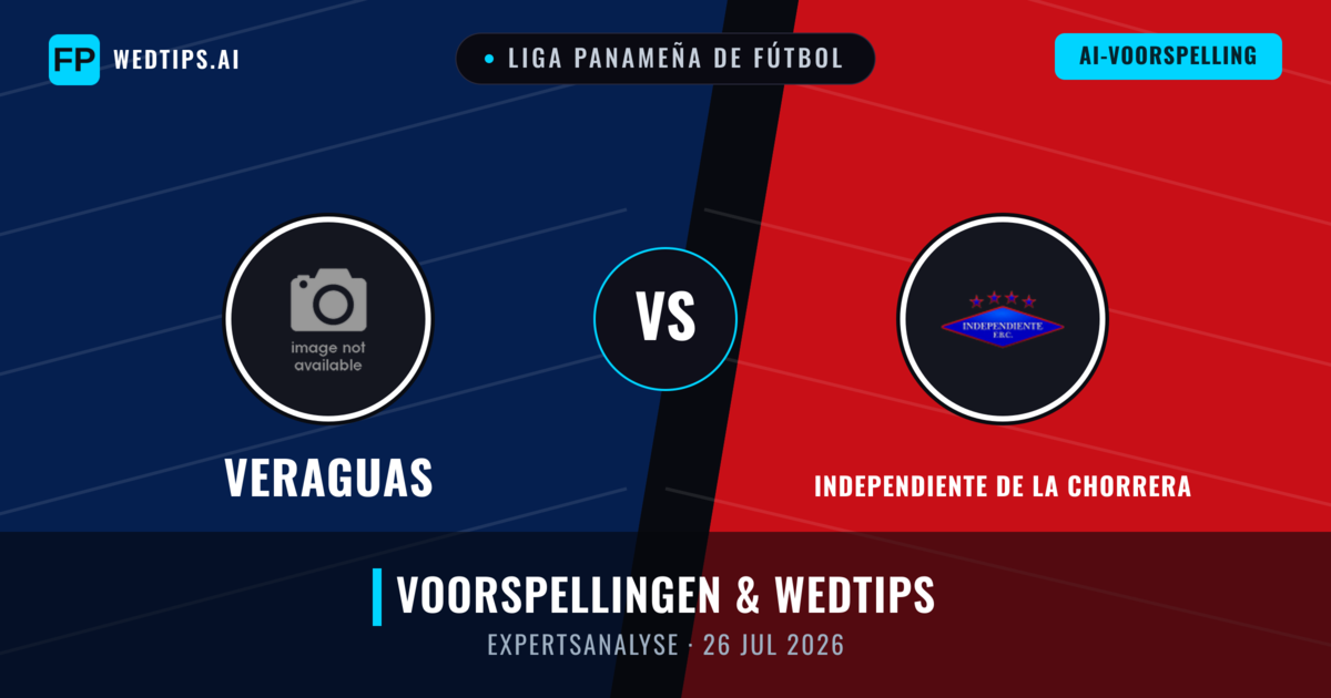 Veraguas vs Independiente de La Chorrera — voorspelling en vooruitblik wedstrijd