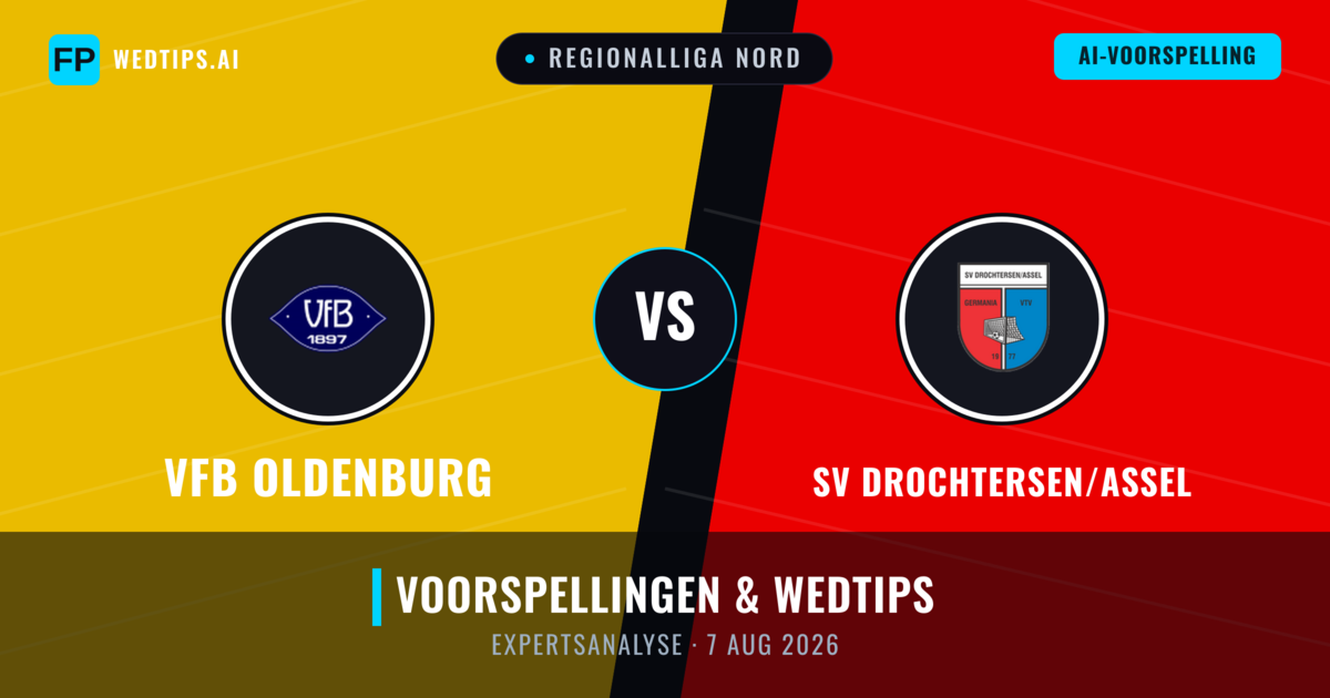 VfB Oldenburg vs SV Drochtersen/Assel — voorspelling en vooruitblik wedstrijd