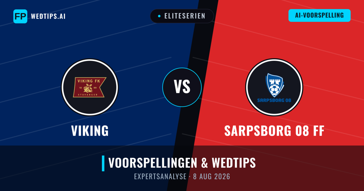 Viking vs Sarpsborg 08 FF — voorspelling en vooruitblik wedstrijd