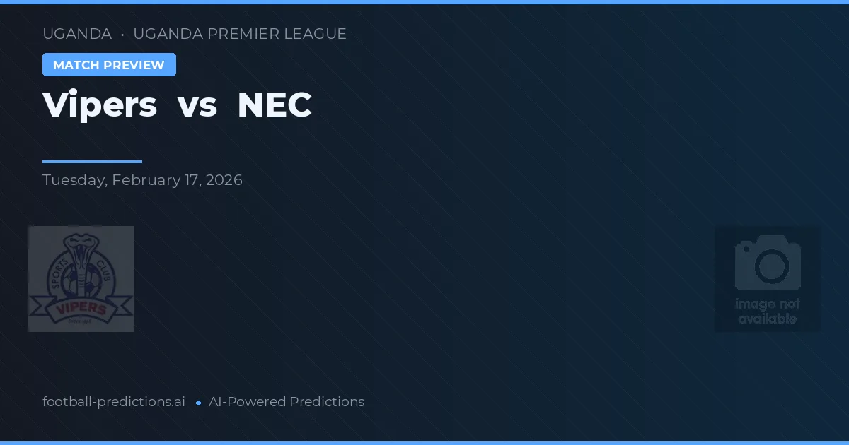 Vipers vs NEC — voorspelling en vooruitblik wedstrijd