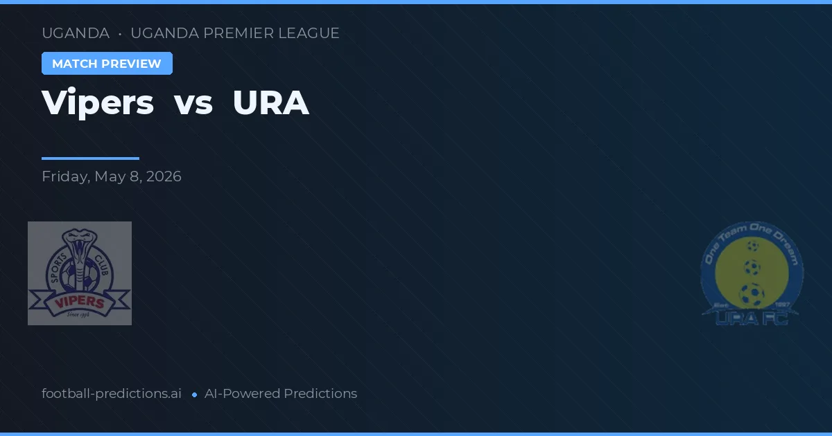 Vipers vs URA — voorspelling en vooruitblik wedstrijd