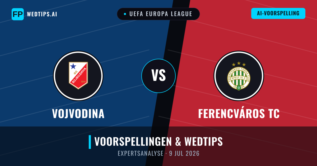 Vojvodina vs Ferencváros TC — voorspelling en vooruitblik wedstrijd