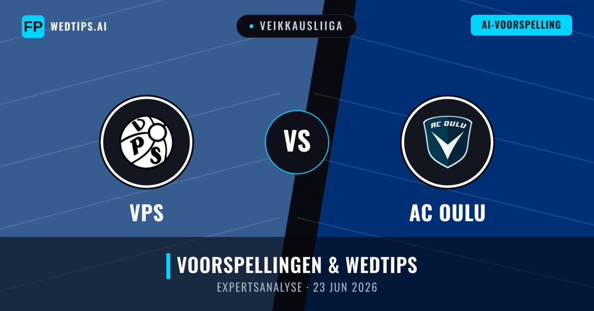 VPS vs AC Oulu — voorspelling en vooruitblik wedstrijd