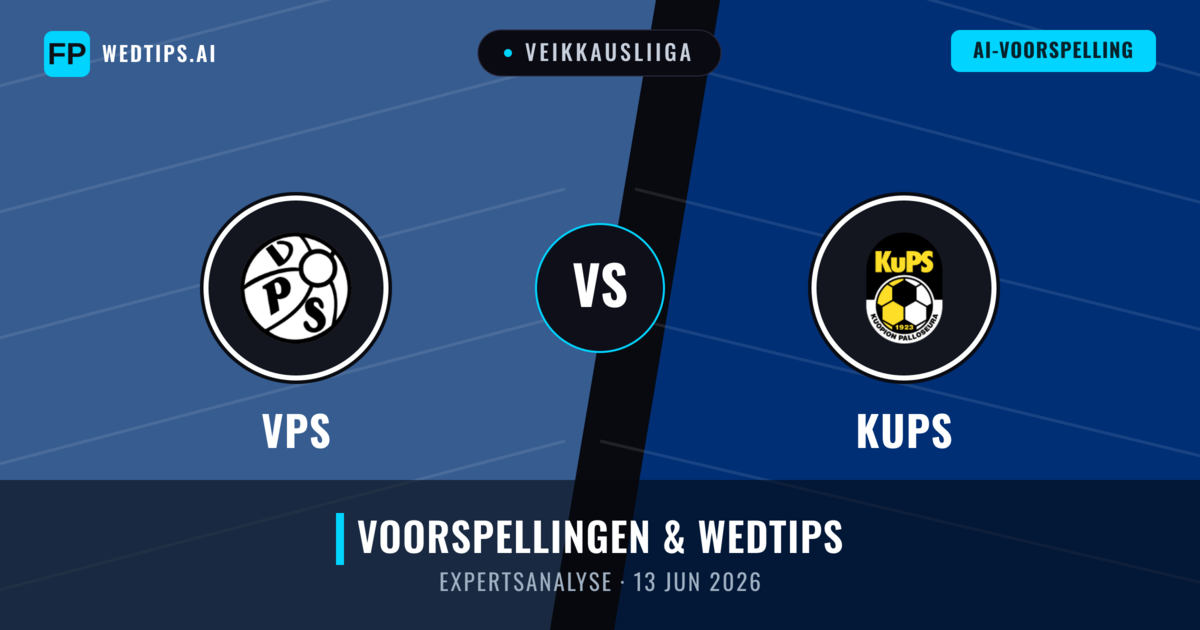 VPS vs KuPS — voorspelling en vooruitblik wedstrijd