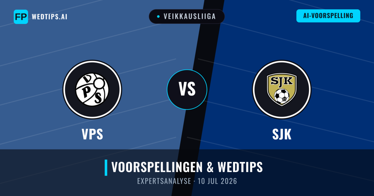 VPS vs SJK — voorspelling en vooruitblik wedstrijd