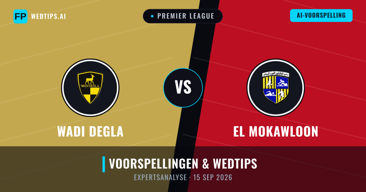Wadi Degla vs El Mokawloon — voorspelling en vooruitblik wedstrijd