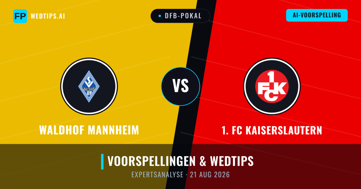 Waldhof Mannheim vs 1. FC Kaiserslautern — voorspelling en vooruitblik wedstrijd