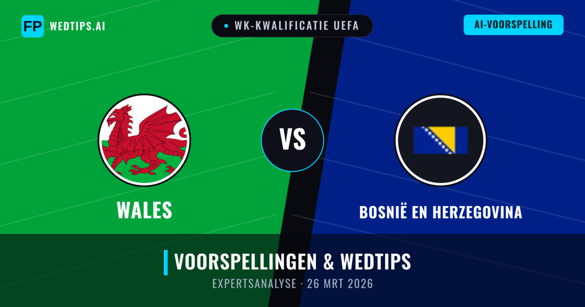 Wales vs Bosnië en Herzegovina — voorspelling en vooruitblik wedstrijd