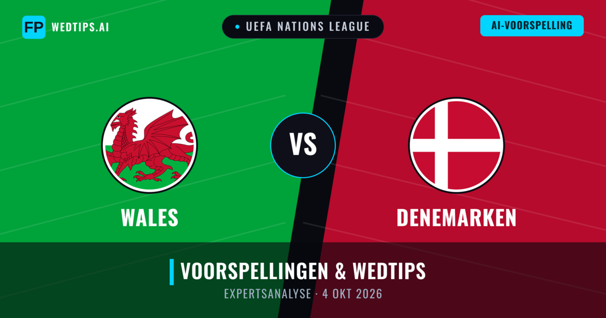 Wales vs Denemarken — voorspelling en vooruitblik wedstrijd