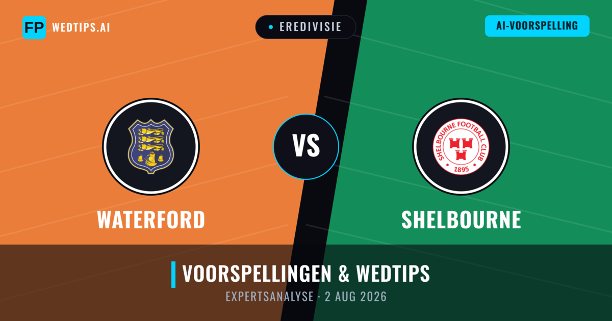 Waterford vs Shelbourne — voorspelling en vooruitblik wedstrijd