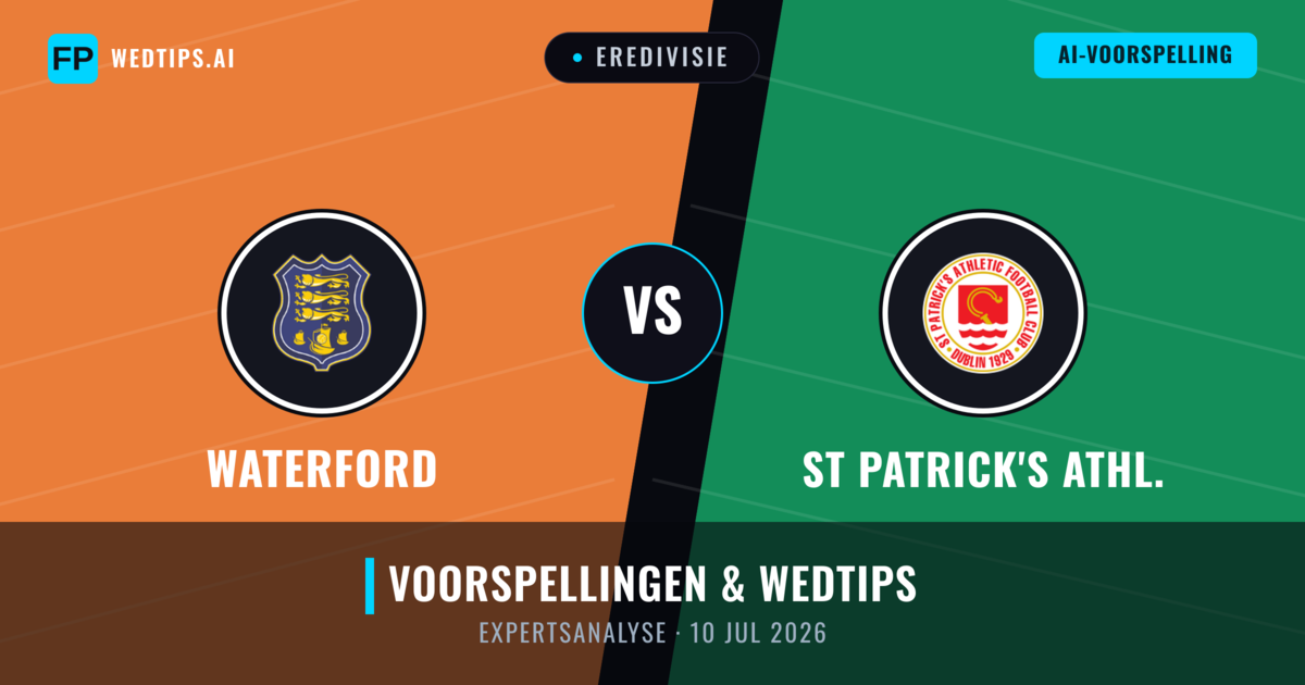 Waterford vs St Patrick's Athl. — voorspelling en vooruitblik wedstrijd