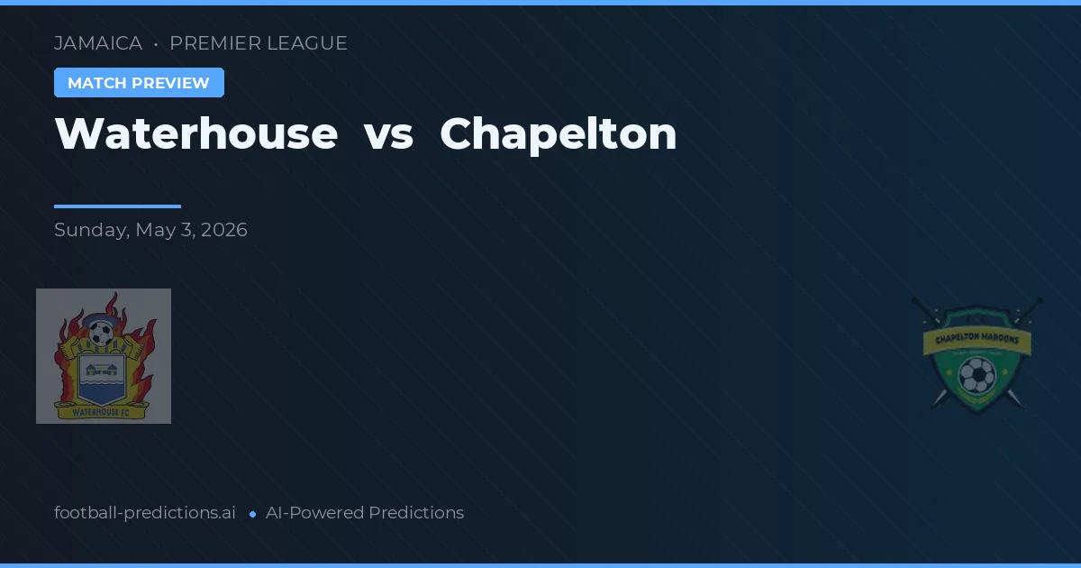 Waterhouse vs Chapelton — voorspelling en vooruitblik wedstrijd