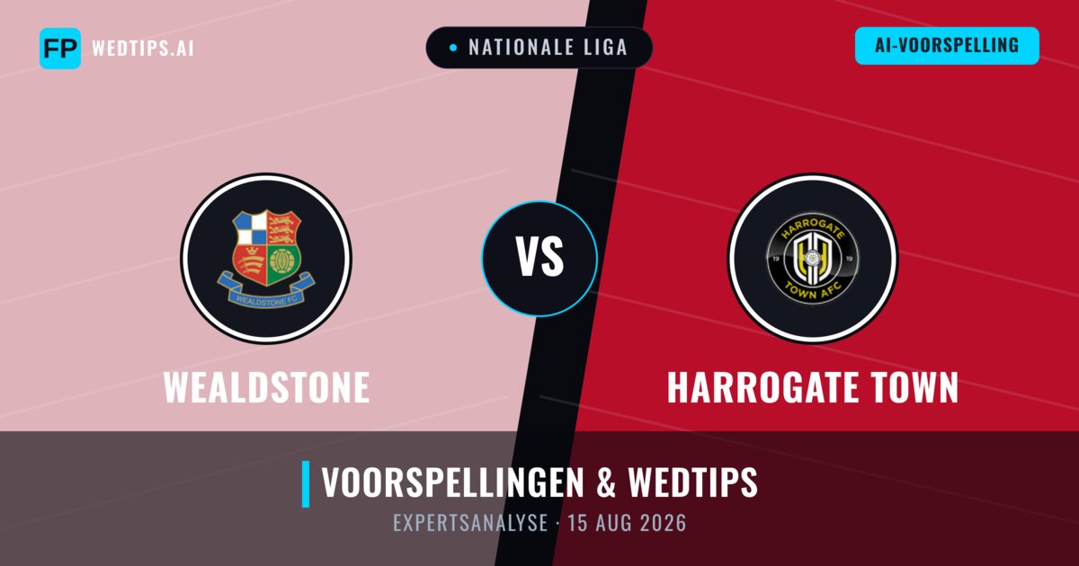 Wealdstone vs Harrogate Town — voorspelling en vooruitblik wedstrijd