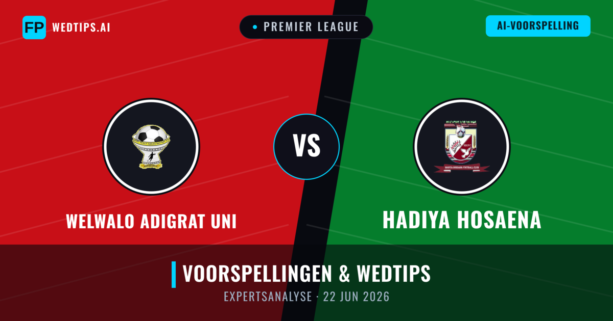 Welwalo Adigrat Uni vs Hadiya Hosaena — voorspelling en vooruitblik wedstrijd