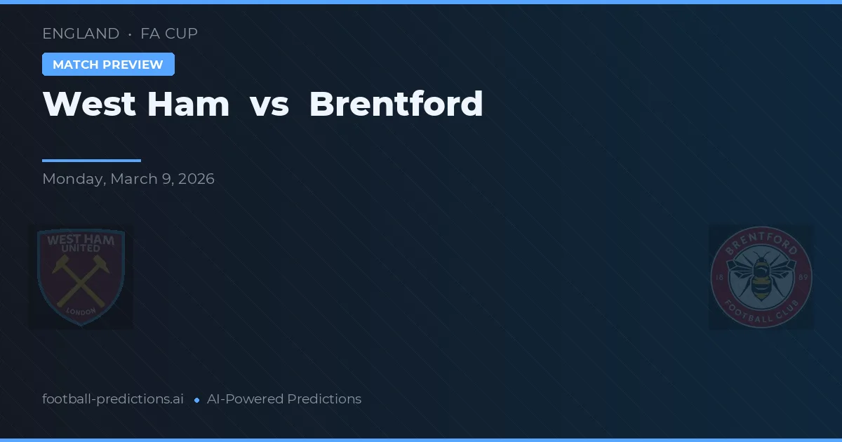 West Ham vs Brentford — voorspelling en vooruitblik wedstrijd