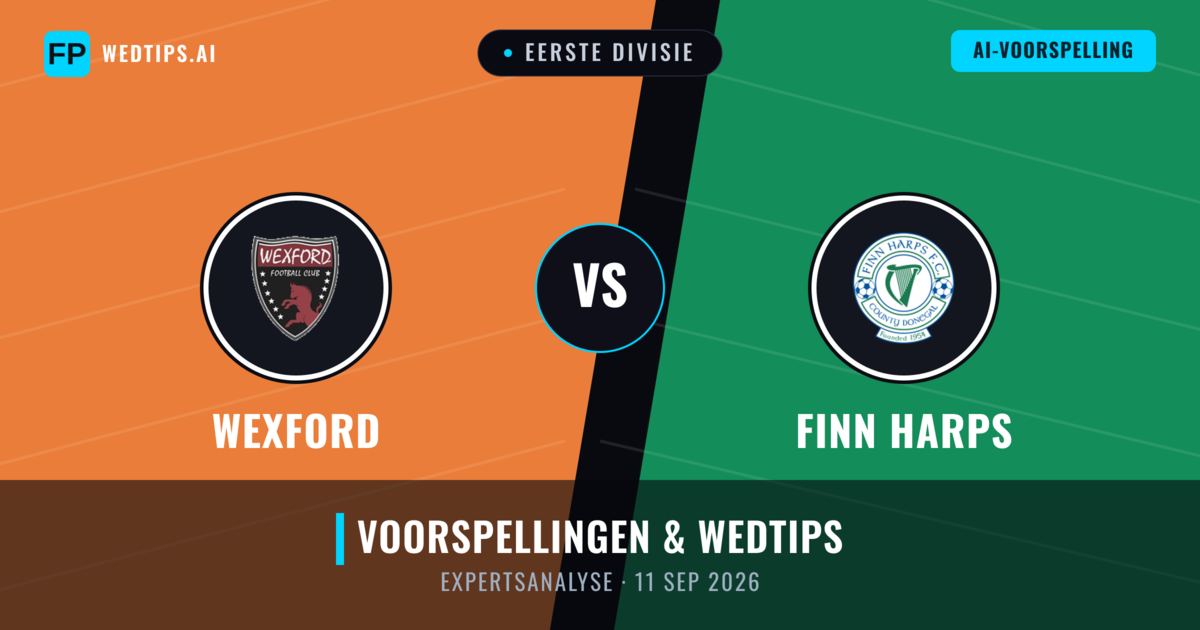 Wexford vs Finn Harps — voorspelling en vooruitblik wedstrijd