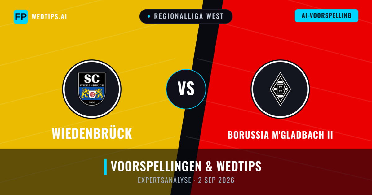 Wiedenbrück vs Borussia M'gladbach II — voorspelling en vooruitblik wedstrijd