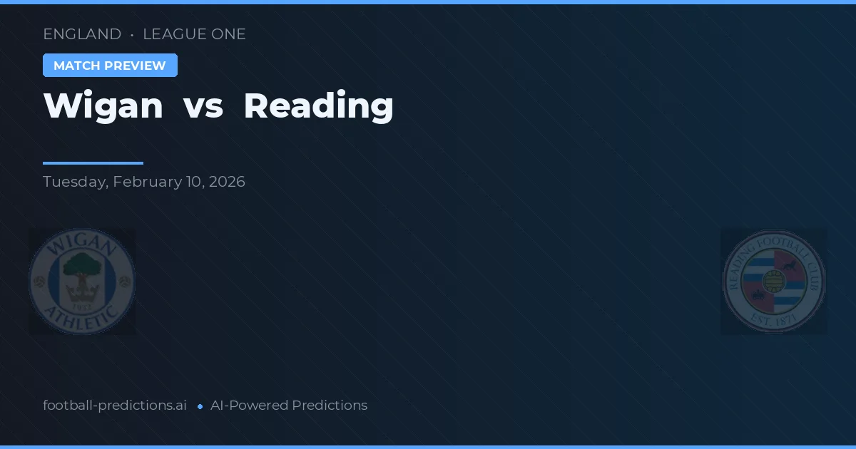 Wigan vs Reading — voorspelling en vooruitblik wedstrijd