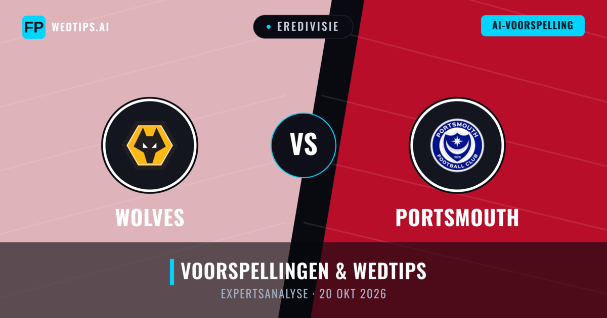 Wolves vs Portsmouth — voorspelling en vooruitblik wedstrijd