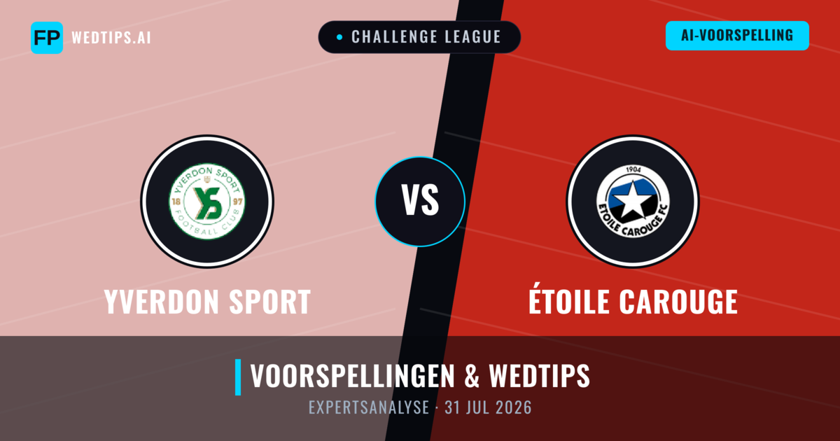 Yverdon Sport vs Étoile Carouge — voorspelling en vooruitblik wedstrijd