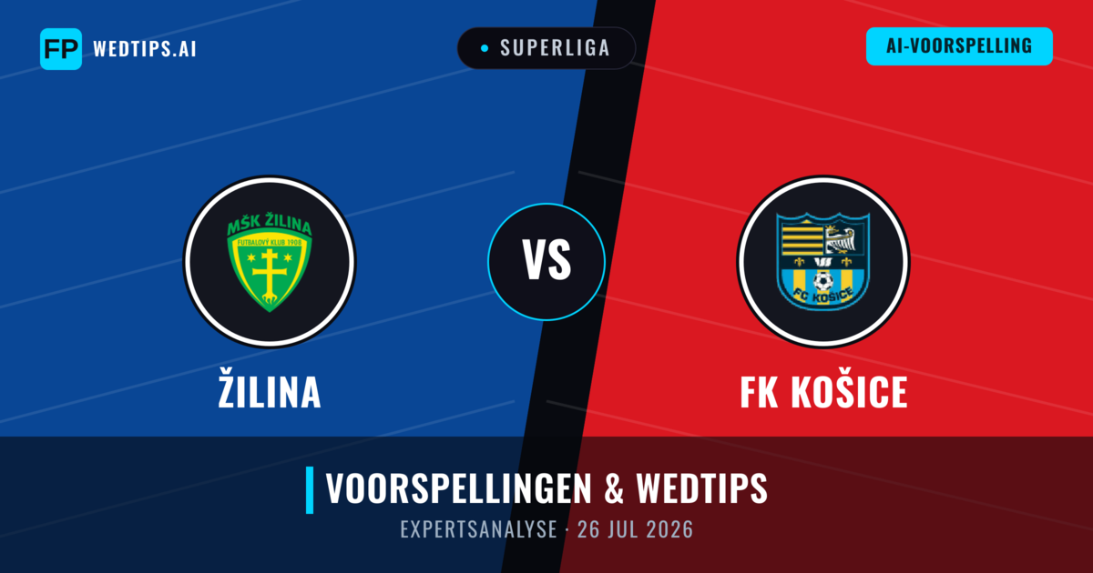 Žilina vs FK Košice — voorspelling en vooruitblik wedstrijd
