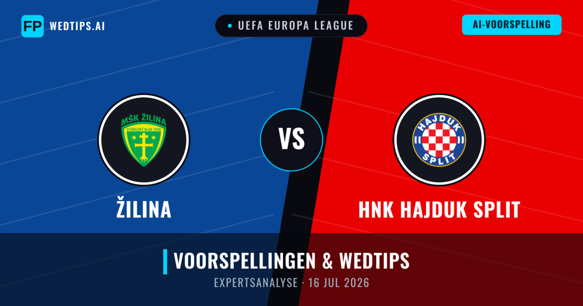 Žilina vs HNK Hajduk Split — voorspelling en vooruitblik wedstrijd
