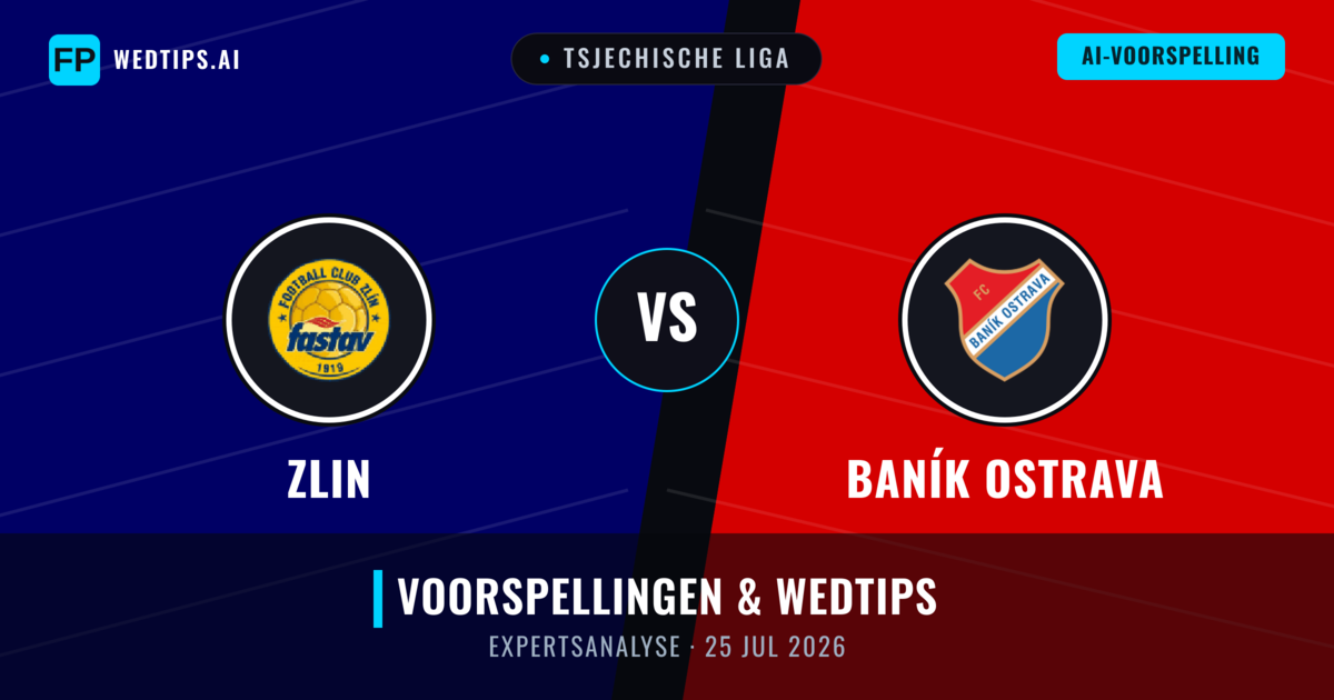 Zlin vs Baník Ostrava — voorspelling en vooruitblik wedstrijd