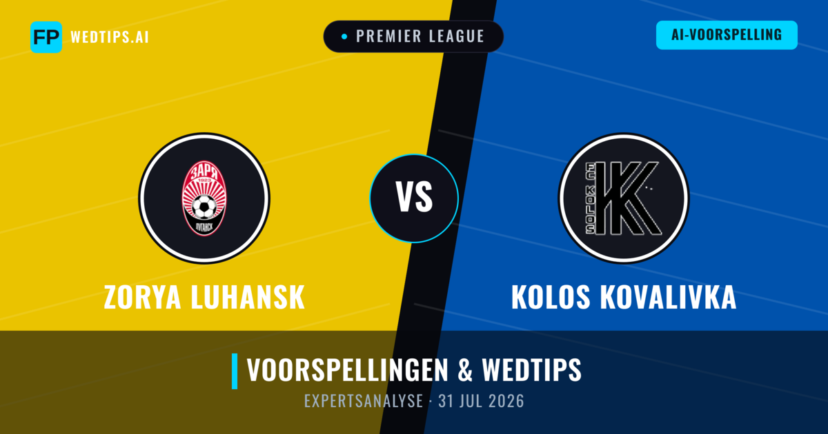 Zorya Luhansk vs Kolos Kovalivka — voorspelling en vooruitblik wedstrijd