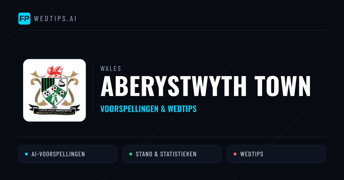 Aberystwyth Town voorspellingen & statistieken