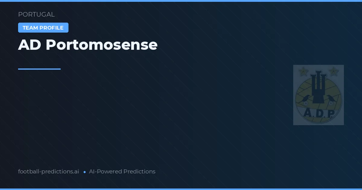 AD Portomosense voorspellingen & statistieken