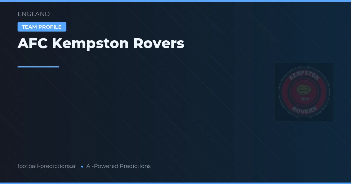 AFC Kempston Rovers voorspellingen & statistieken