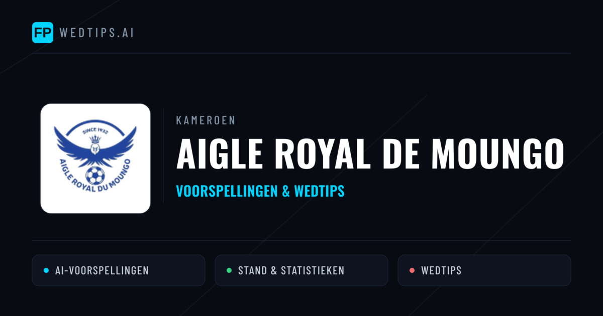 Aigle Royal de Moungo voorspellingen & statistieken