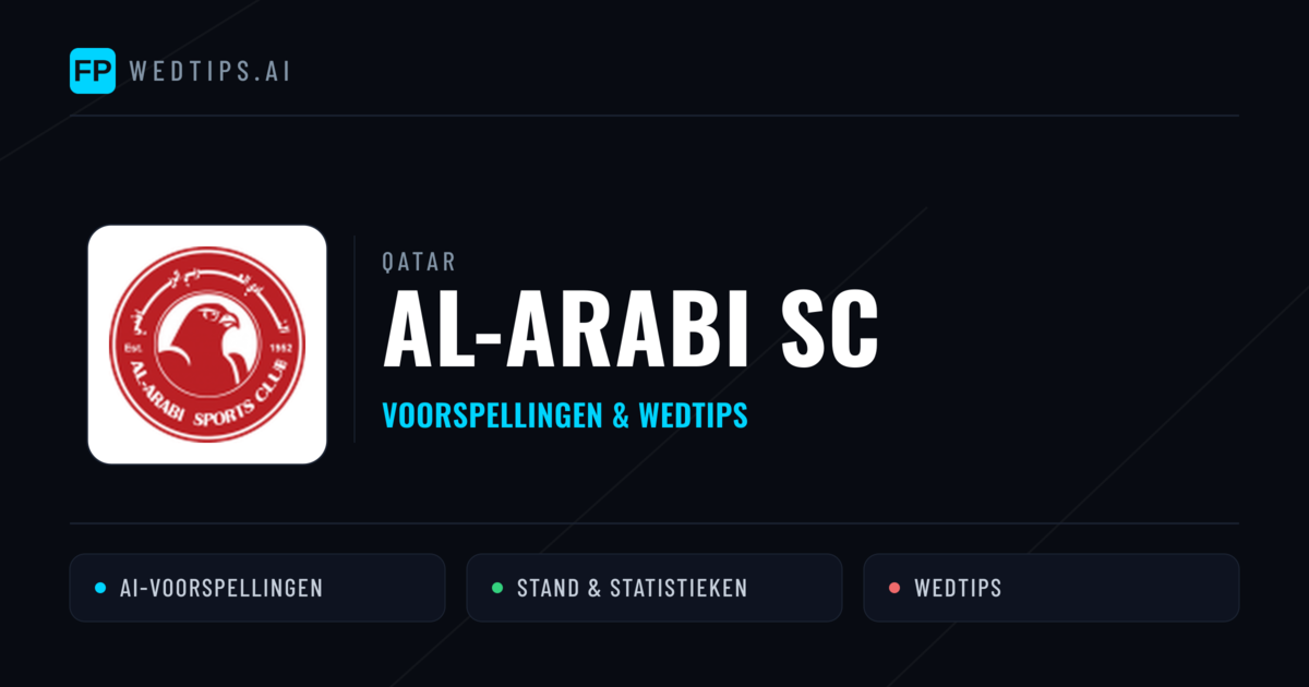 Al-Arabi SC voorspellingen & statistieken